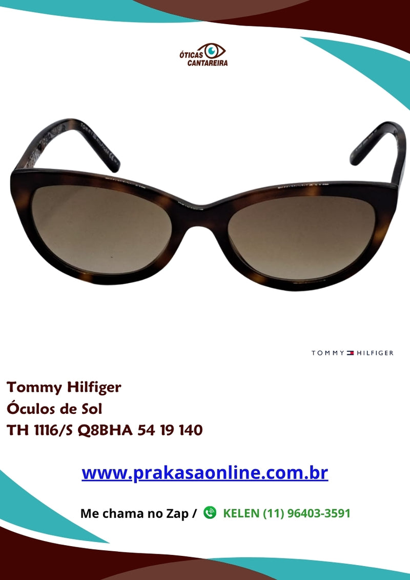 Tommy Hilfiger - Óculos de Sol - TH 1116/S Q8BHA 54 19 140