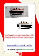 Umidificador/Aromatizador com Luzes LED Coloridas com Controle Remoto - Modelo Navio