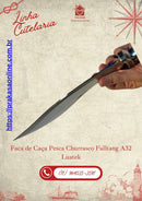 Faca de Caça Pesca Churrasco Fulltang A32 Luatek