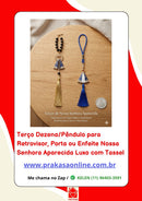 Terço Dezena/Pêndulo Nossa Senhora Aparecida Luxo