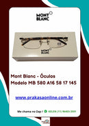 Mont Blanc - Armação Modelo MB 580 A16 58 17 145