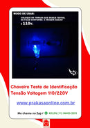 Teste Fácil Identificador de Tomadas 110 ou 220V