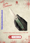 Canivete Tático Semiautomático Modelos A046 e A047