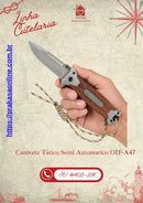 Canivete Tático Semiautomático Modelos A046 e A047
