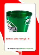 Balde de Gelo Cerveja 3 e 6 Litros