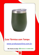 Copos Térmico Cuia Aço Inox