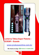 Lanterna Tática Super Potente - EC6369 - Ecooda