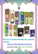 Kit com 12 Caixas Sortidas de Incensos Varetas