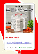 Ralador 6 Faces Aço Inox