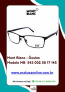 Mont Blanc - Armação  Modelo MB 543 002 58 17 145
