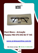 Mont Blanc - Armação  Modelo MB 475 016 56 17 145
