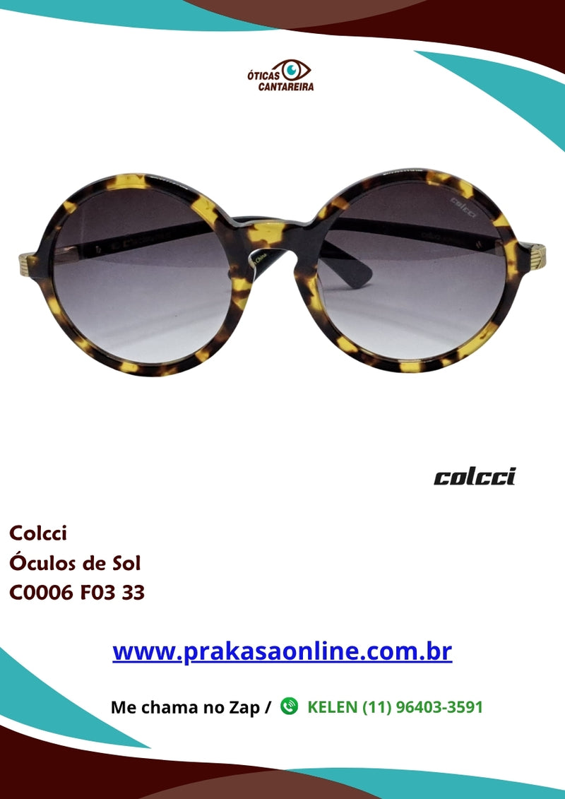 Colcci - Óculos de Sol - C0006 F03 33