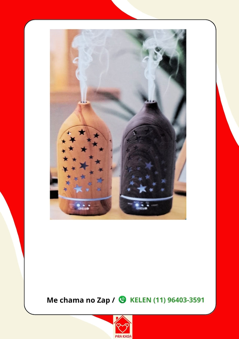 Difusor de Aromas e Umidificador de Ar Rotativo - Ohey DL-524