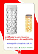 Umidificador e Aromatizador de Cristal Inteligente - B-Max (BM-077)