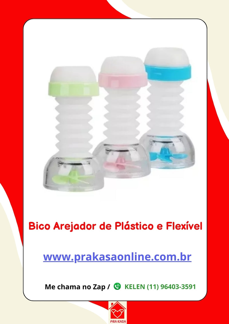 Arejador Para Torneira Universal Chuveirinho Giratório 360º