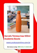 Garrafa Térmica Inox 500ml  Academia Escola