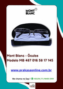 Mont Blanc - Armação  Modelo MB 487 016 58 17 145