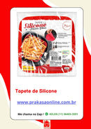 Tapete Silicone Air Fryer Tapete Protetor Fritadeira Antiaderente
