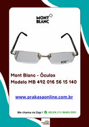 Mont Blanc - Armação Modelo MB 492 016 56 15 140