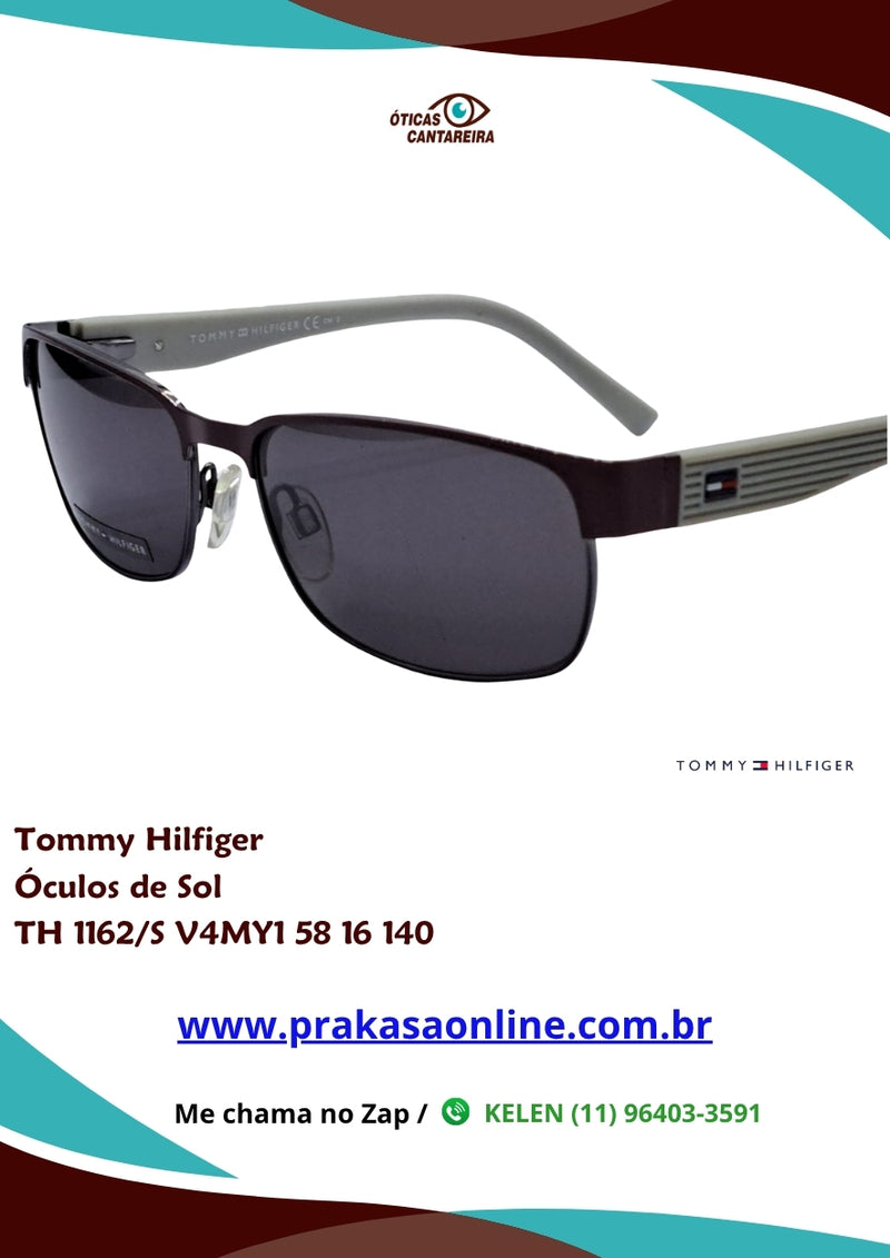 Tommy Hilfiger - Óculos de Sol - TH 1162/S V4MY1 58 16 140