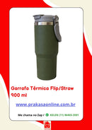 Garrafa Térmica Flip/Straw - 900 ml