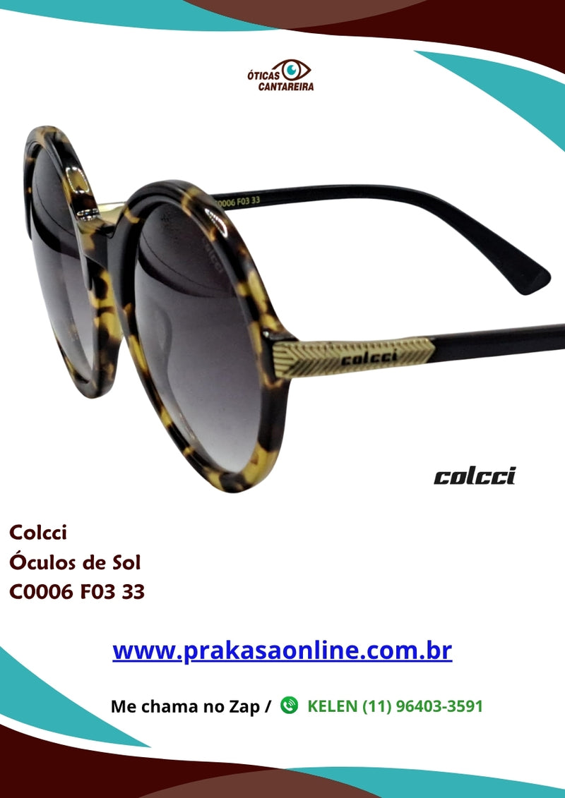 Colcci - Óculos de Sol - C0006 F03 33