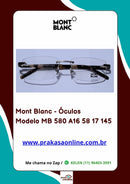 Mont Blanc - Armação Modelo MB 580 A16 58 17 145
