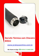 Garrafa Térmica com Chaveiro - 600 ml