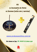 Kit - Incensário de Metal e Incenso