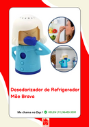 Mamãe Estresse - Desodorizador de Geladeira