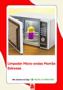Limpador de Micro-ondas - Mãe Brava