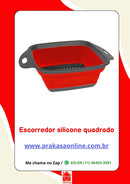 Escorredor de Silicone Retrátil