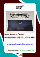Mont Blanc -Armação  Modelo MB 382 002 55 18 140