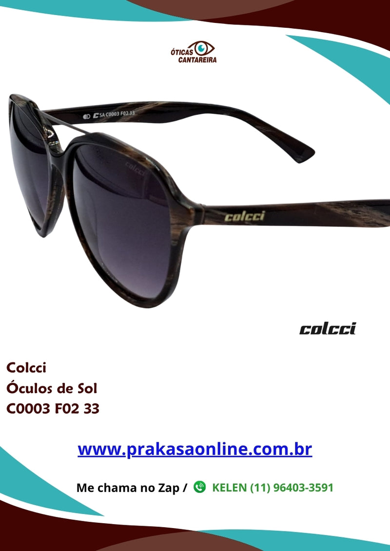 Colcci - Óculos de Sol - C0003 F02 33