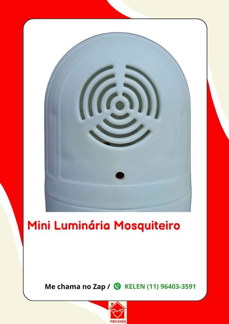 Repelente Eletrônico Ultra Espanta Ratos e Insetos Bivolt 110/220V Portátil Ultrassônica