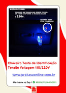 Teste Fácil Identificador de Tomadas 110 ou 220V