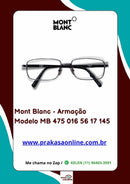 Mont Blanc - Armação  Modelo MB 475 016 56 17 145