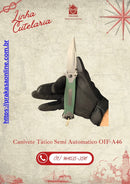 Canivete Tático Semiautomático Modelos A046 e A047
