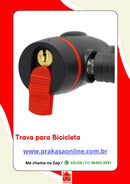 Cadeado com Chave para Bicicleta ou Motos