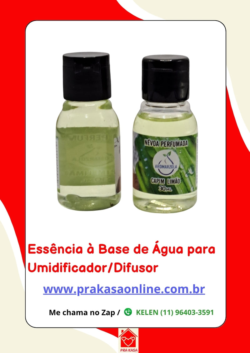 Essência à Base de Água para Umidificador/Difusor