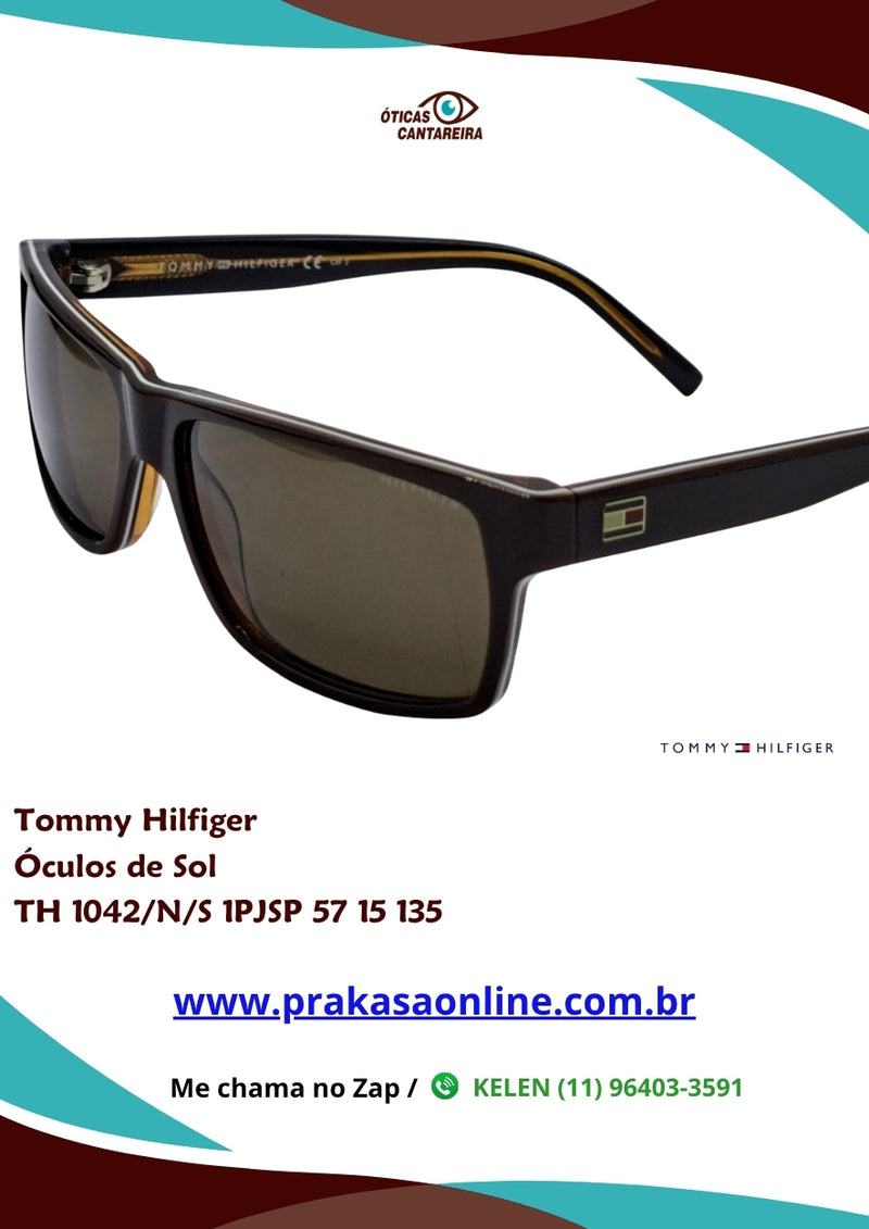 Tommy Hilfiger - Óculos de Sol - TH 1042/N/S 1PJSP 57 15 135