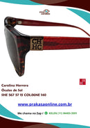 Carolina Herrera - Óculos de Sol - SHE 567 57 15 COL.06NE 140