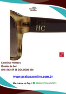 Carolina Herrera - Óculos de Sol - SHE 542 57 15 COL.0C00 135