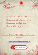 Canivete Original Line 14,5cm Automático Cabo Osso