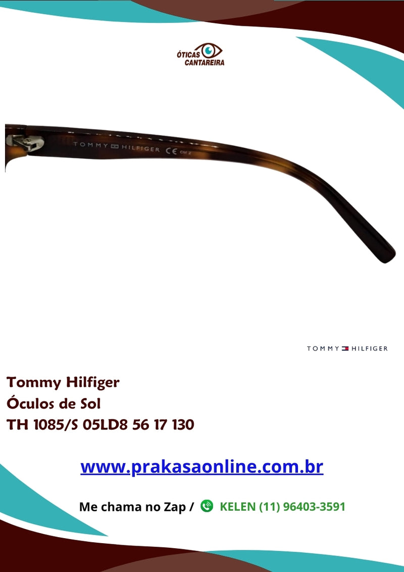 Tommy Hilfiger - Óculos de Sol - TH 1085/S 05LD8 56 17 130