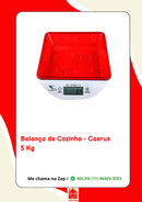 Balança para Cozinha até 5 kg - Caerus