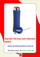 Garrafa Térmica com Chaveiro - 600 ml