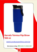 Garrafa Térmica Flip/Straw - 900 ml