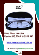 Mont Blanc - Armação  Modelo MB 538 016 55 16 145