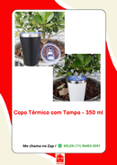 Copo Térmico com Tampa 350 ml